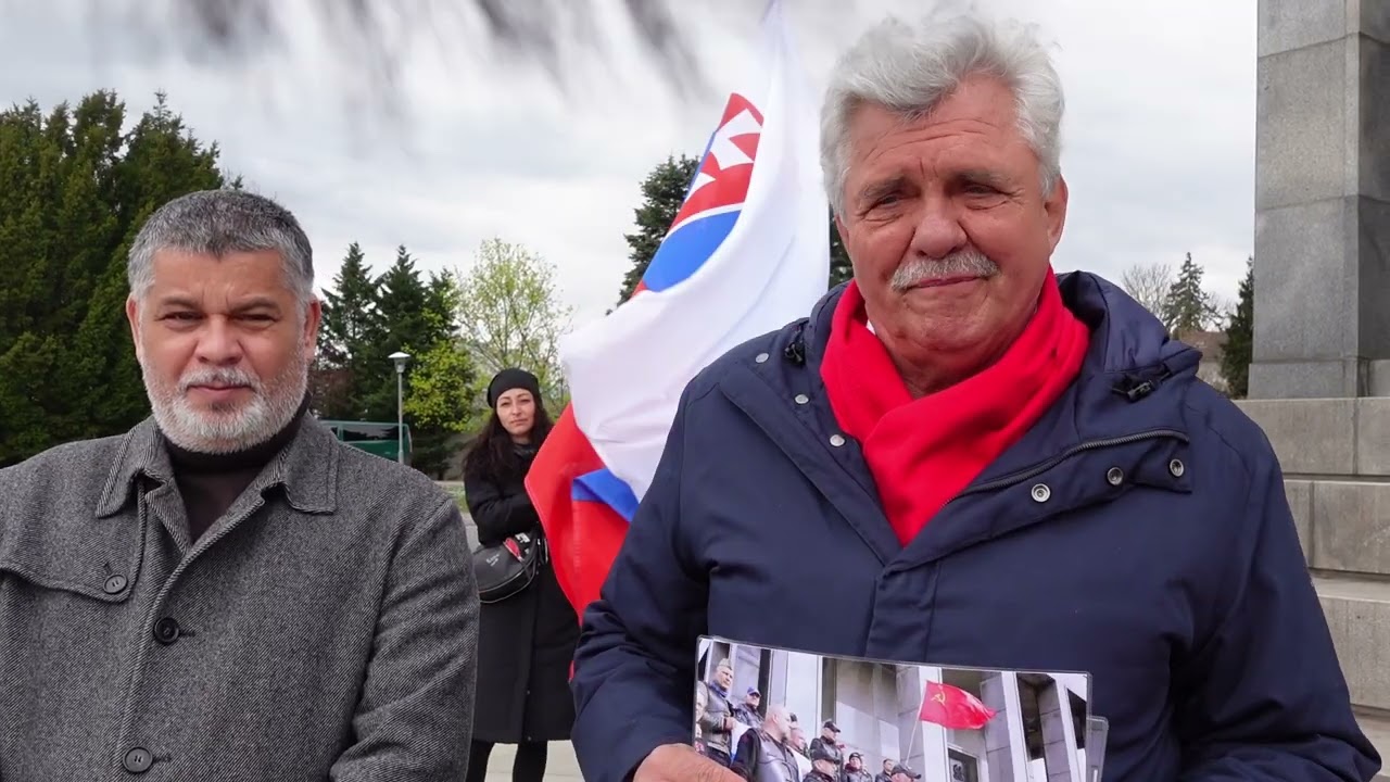 &Uacute;cta padl&yacute;m sovietsk&yacute;m vojakom Červenej arm&aacute;dy .Jednota Slovanov Slav&iacute;n 4.4.2026