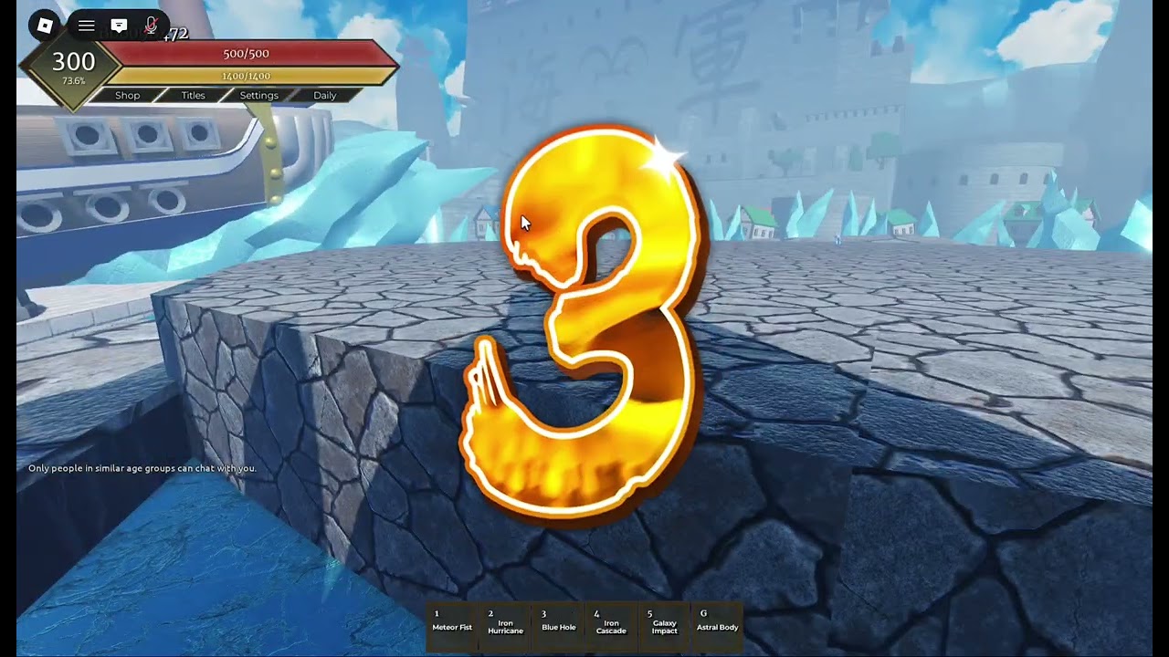 Day 3 of pushing to the leaderboard in roblox battlegrounds