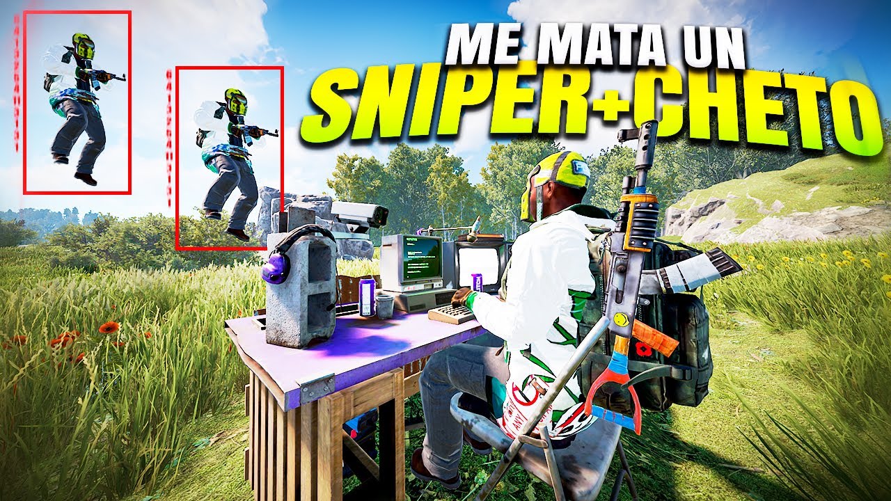 Me ENCUENTRO al SNIPER y CHETO MÁS PESADO de TODO RUST - Gameplay español