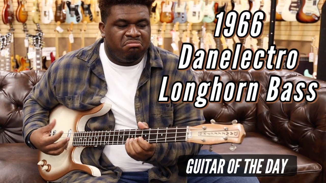 Бас-гитара Danelectro Longhorn 1966 года | Гитара дня