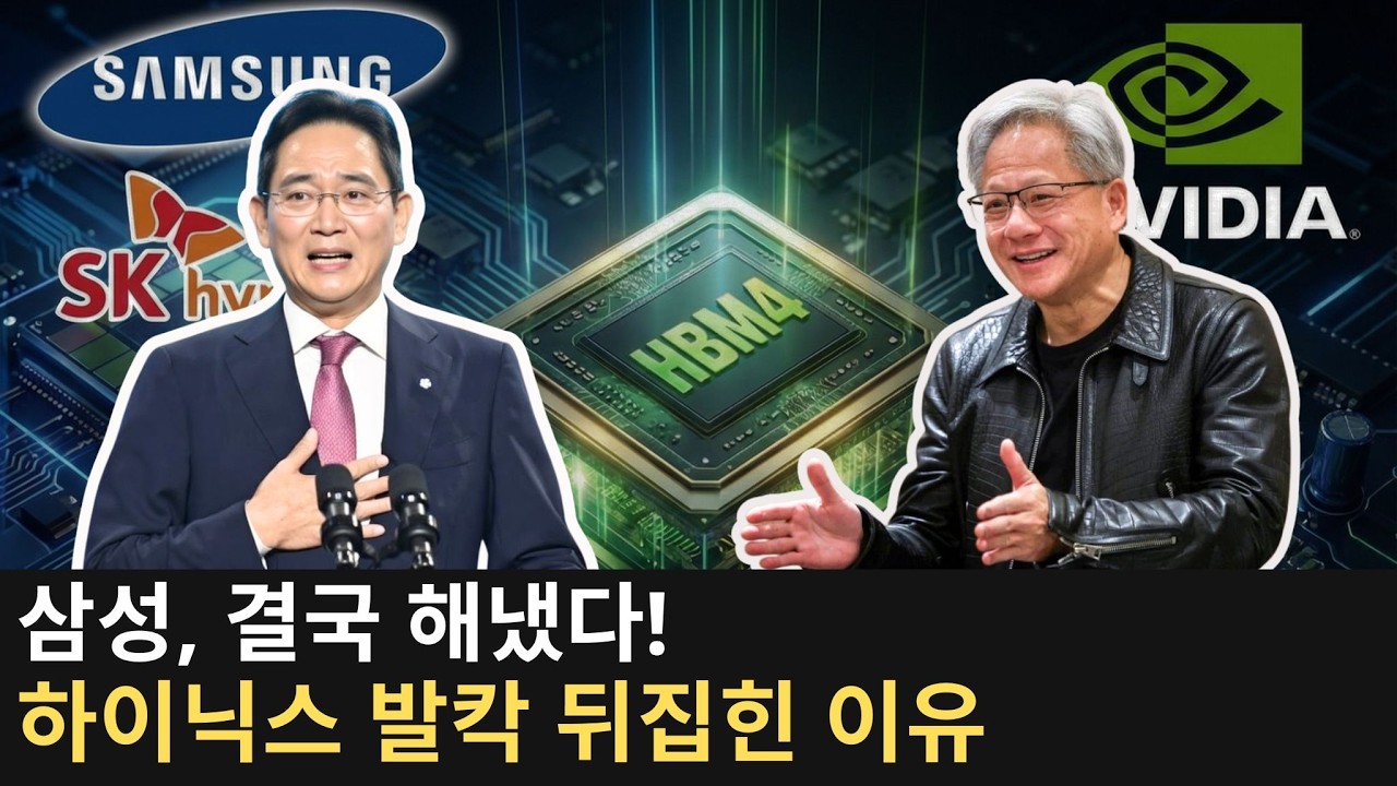 삼성전자, 결국 해냈다… '세계 최초' 기술로 엔비디아 잡고 메모리 판도 뒤집나