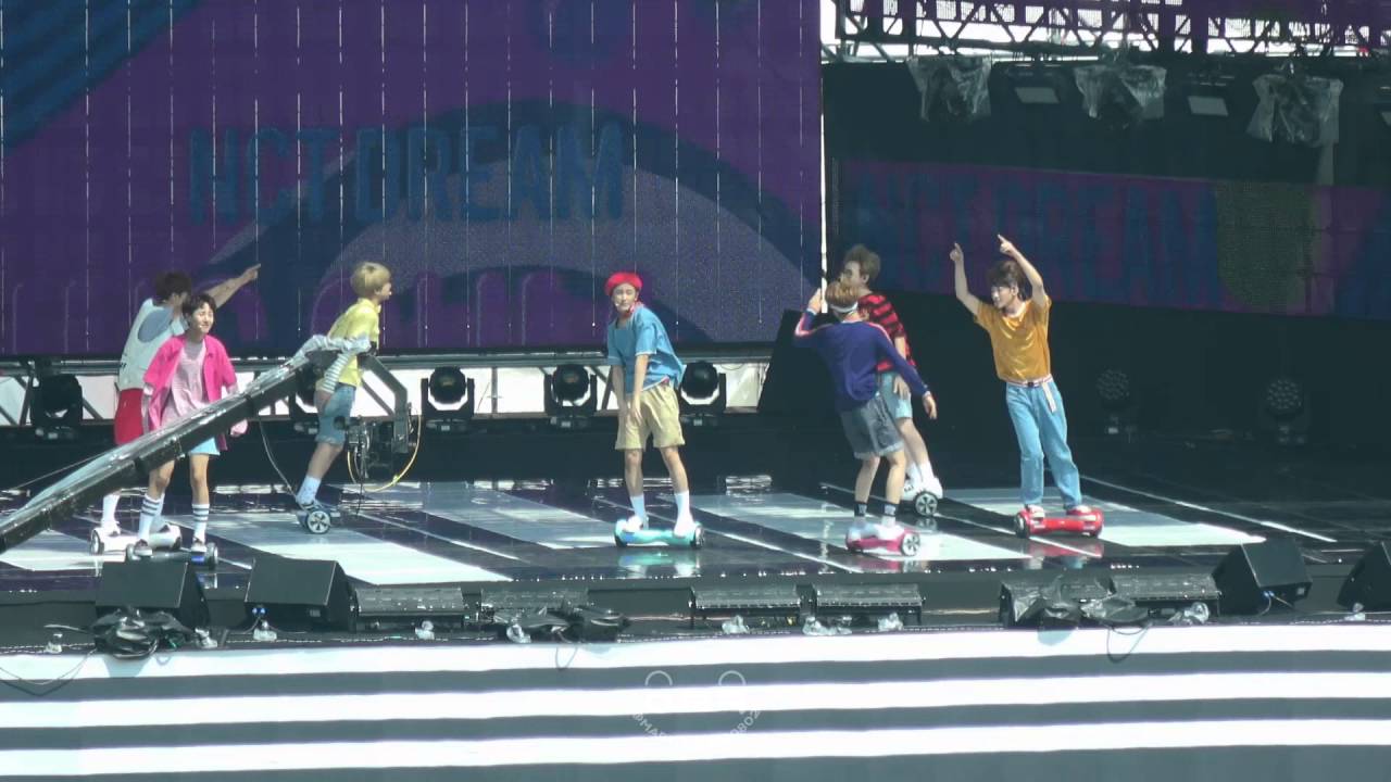 [fancam] 160903 스카이 페스티벌 NCT DREAM Chewing Gum 리허설