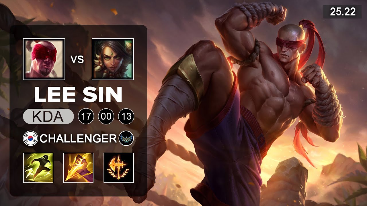 Lee Sin vs Nidalee Jungle - KR Challenger - Patch 25.22 Season 15