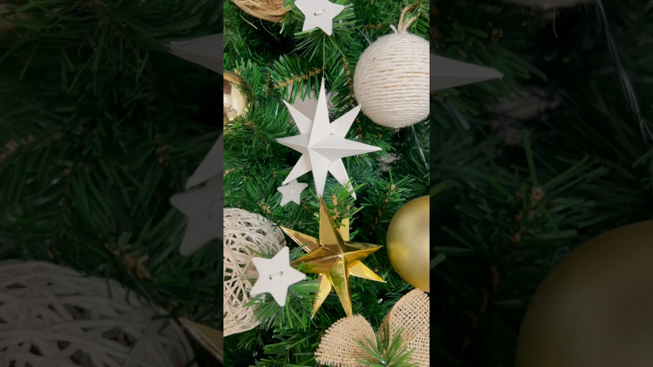 Como Fazer Estrelas de Natal #diy #decoracaodenatal #christmas