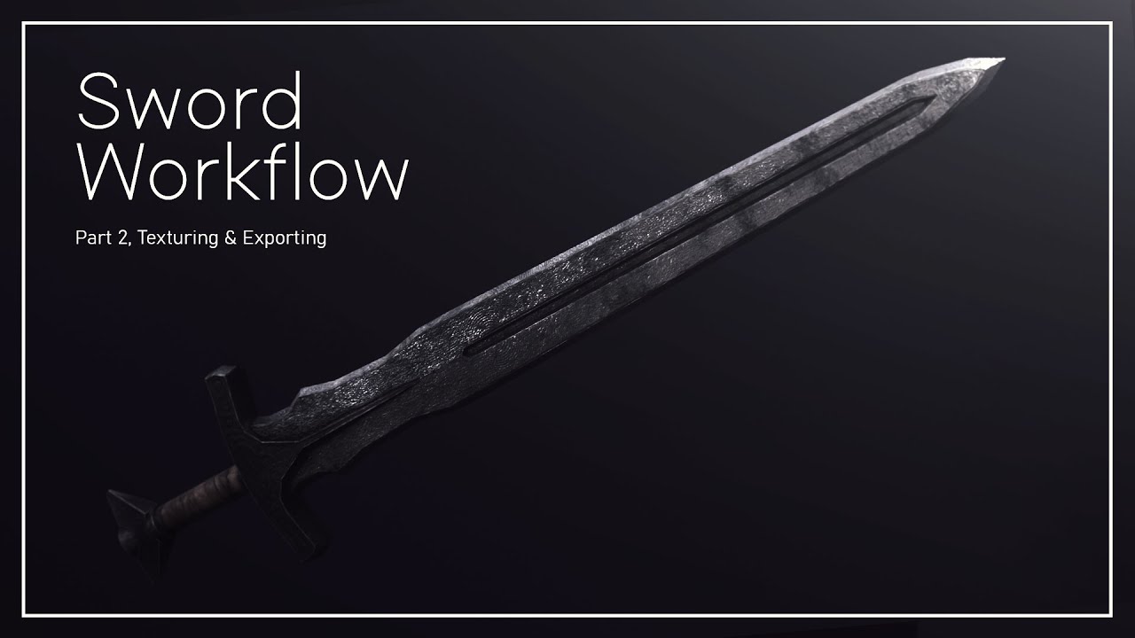 How I Texture my Swords for Roblox Studio
