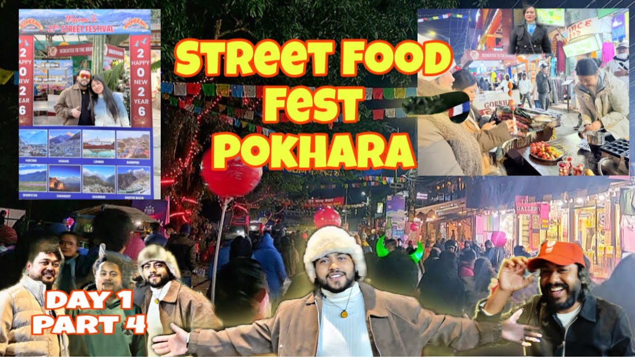 Food Fest ko Jhalak//Day 1 part 4// Jija G Won Gorkha Cap 😱