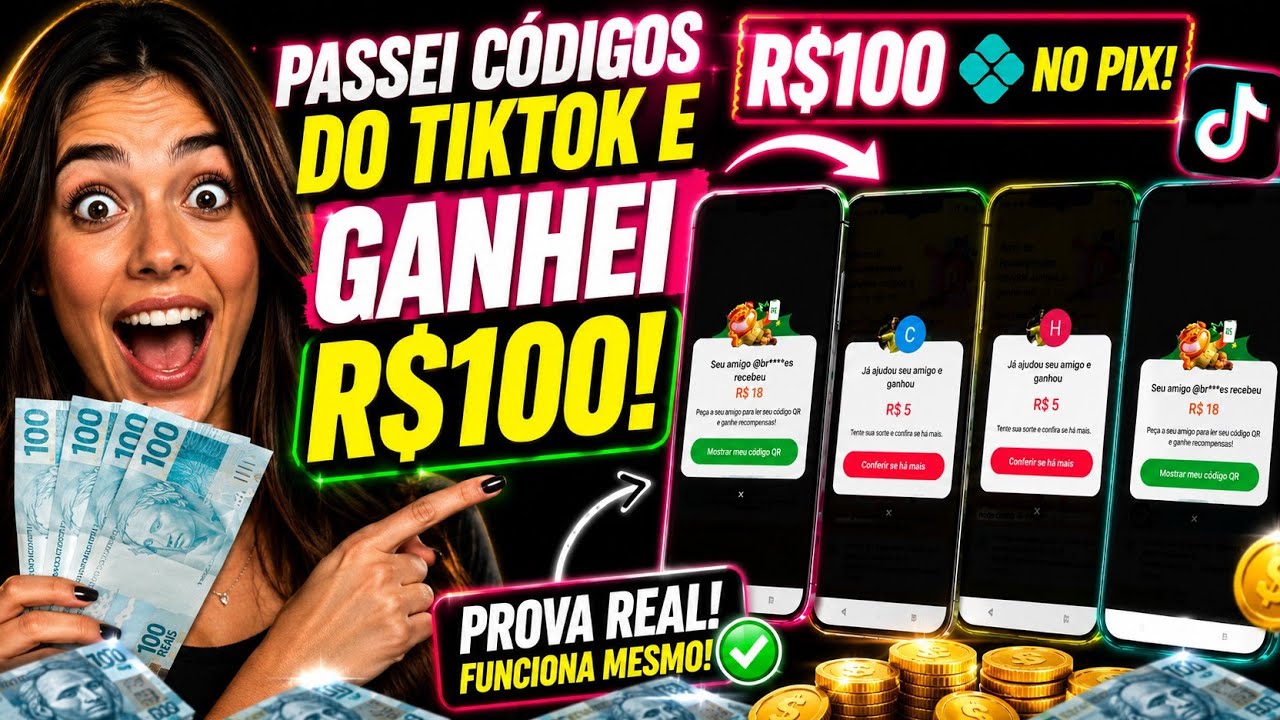 Como Ganhar Dinheiro no TikTok Lite Passando C&oacute;digo