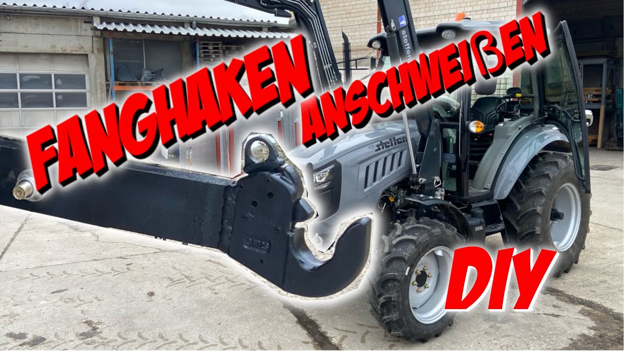 Fanghaken KAT2 an Unterlenker anschweißen | Chinatrecker FoTrak 504  | Trecker DIY | Selbst&Ständig