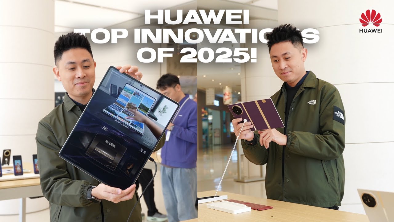 HarmonyOS 6 от Huawei, складные смартфоны нового поколения и камеры! | Лучшая инновация 2025 года! 🔥