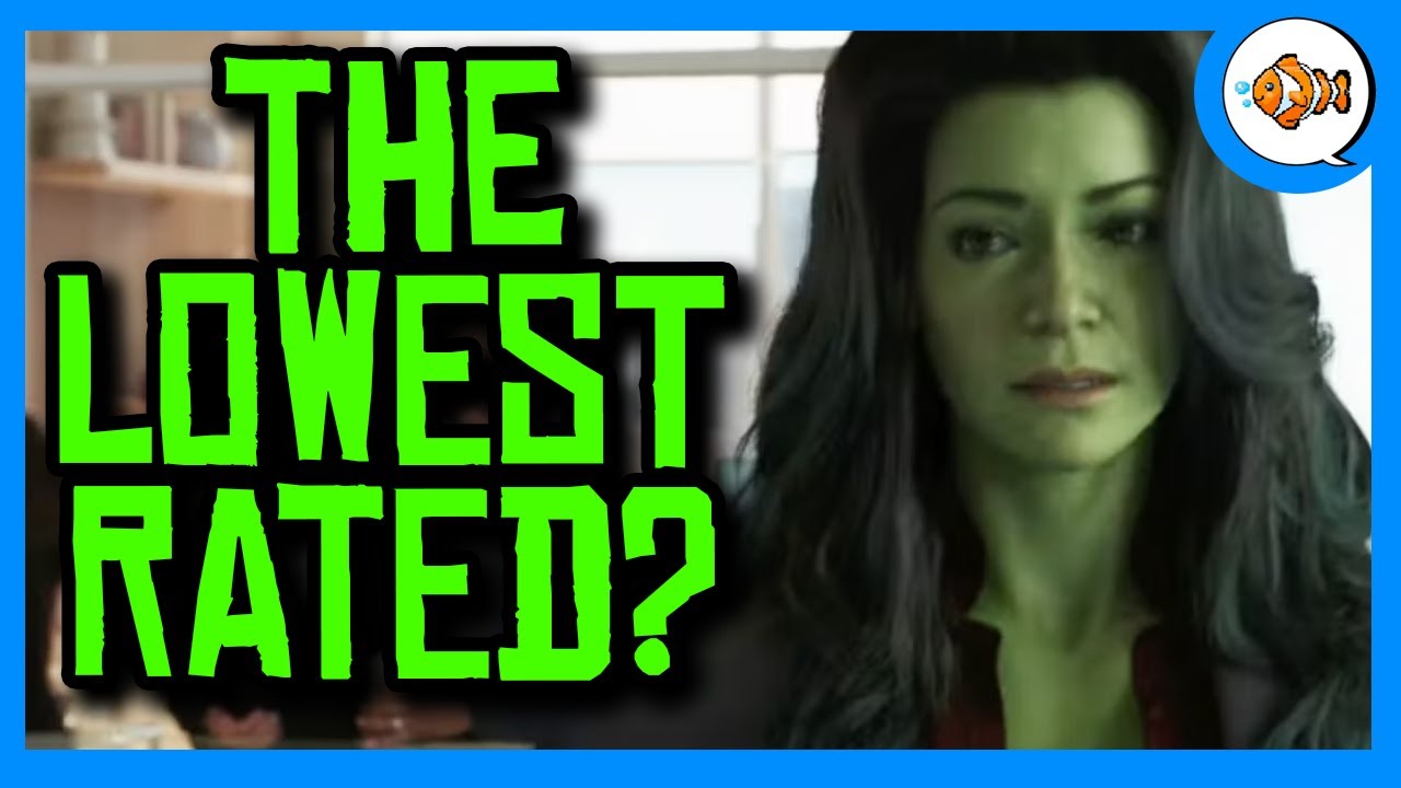She-Hulk is the LOWEST Rated MCU Show on Rotten Tomatoes by Audiences.