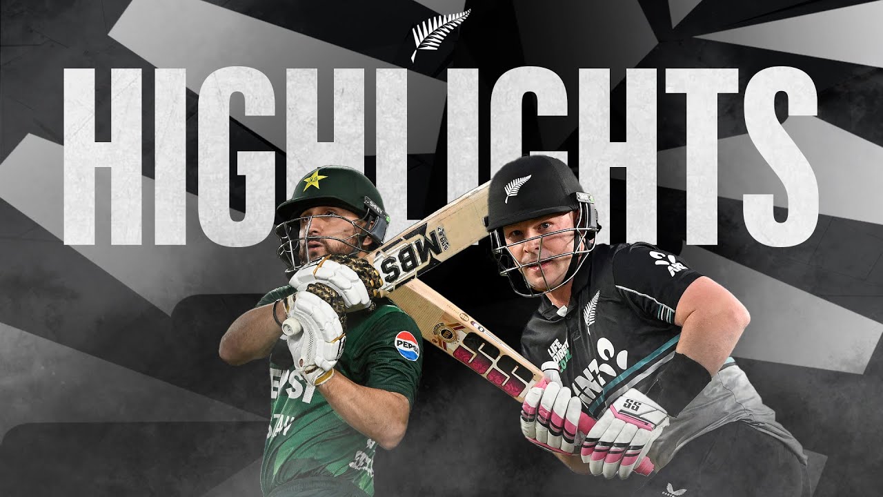 Seifert Smashes Sensational 9️⃣7️⃣ | Highlights | New Zealand v Pakistan | 5th T20