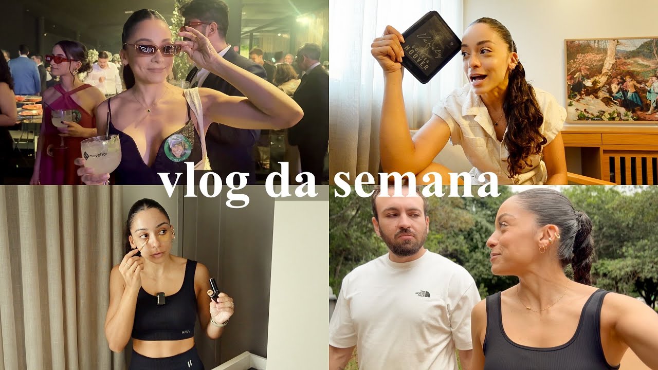 Arrume-se cmg, compras no shopping, baile de formatura, lendo suspense, tentando voltar à rotina…