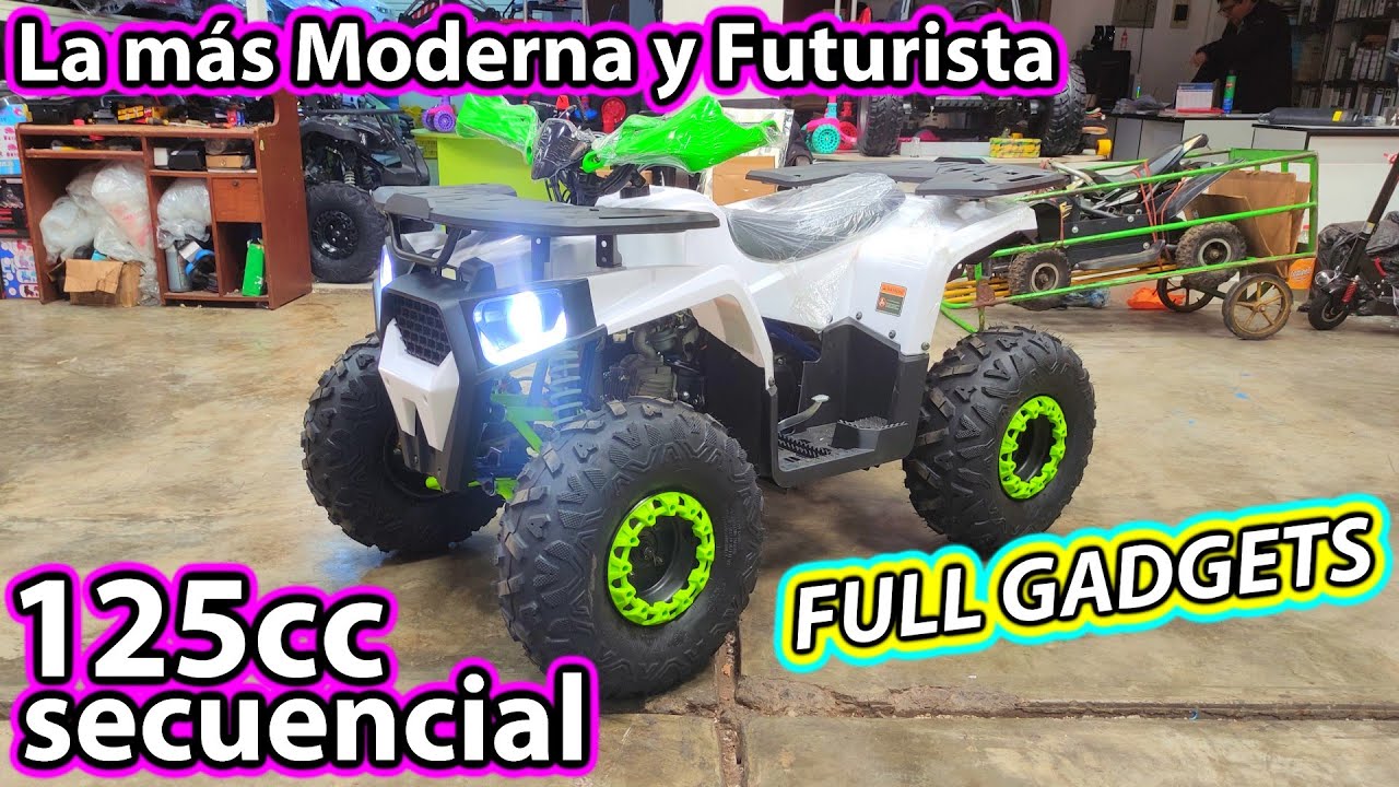 Las #cuatrimotos MAS MODERNAS‼️+ torque 💪🏻 125cc Full Gadgets