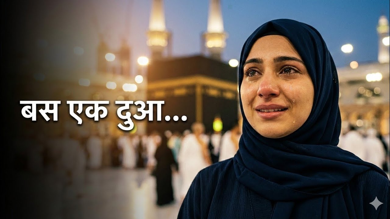 🌙 “Just One Prayer… And Allah Called Her to Makkah 🕋🤍”