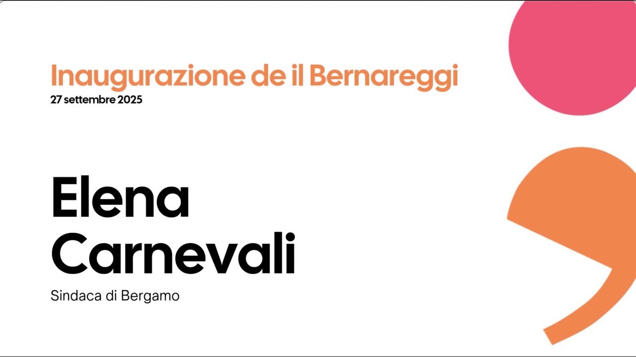 INAUGURAZIONE DEL NUOVO MUSEO IL BERNAREGGI / Elena carnevali