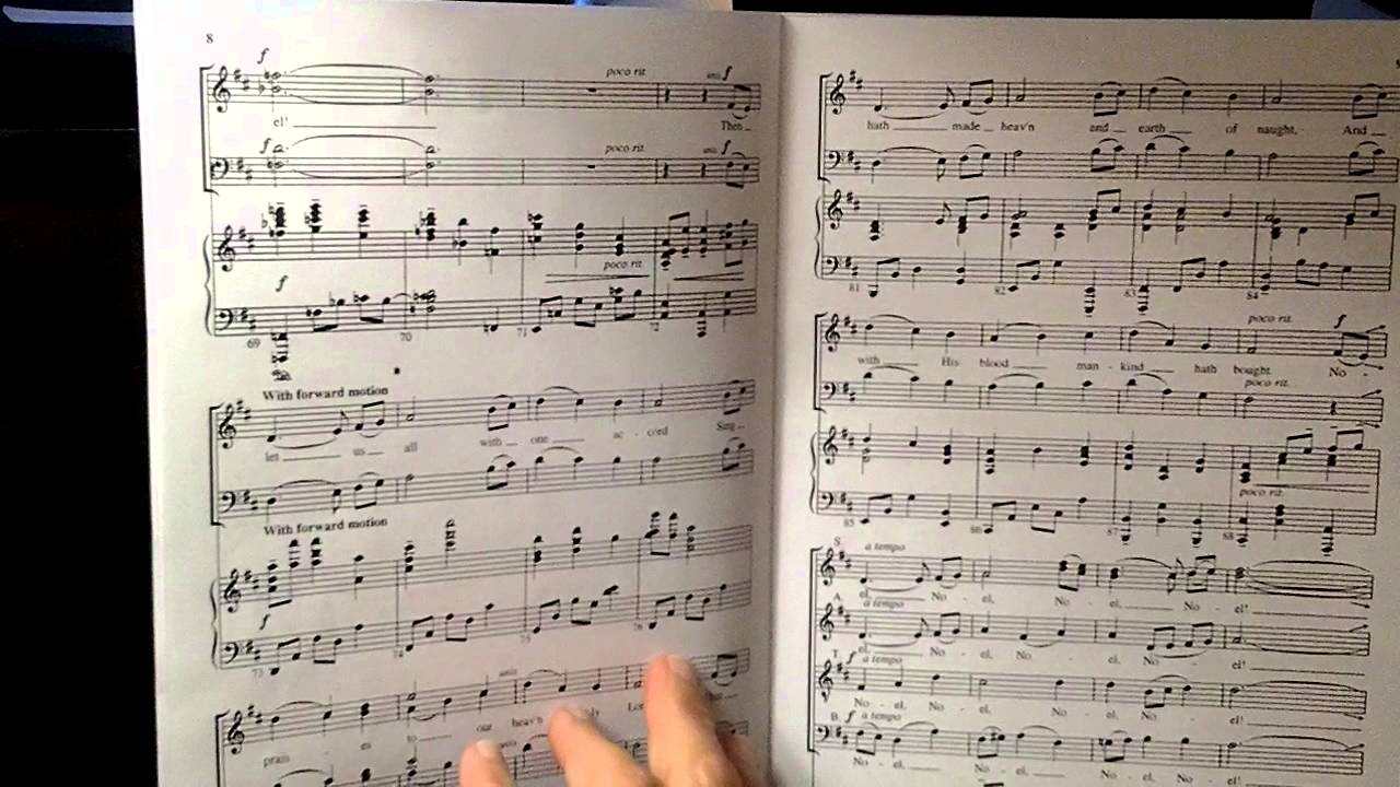 The First Noel by Dan Forrest - Alto Part