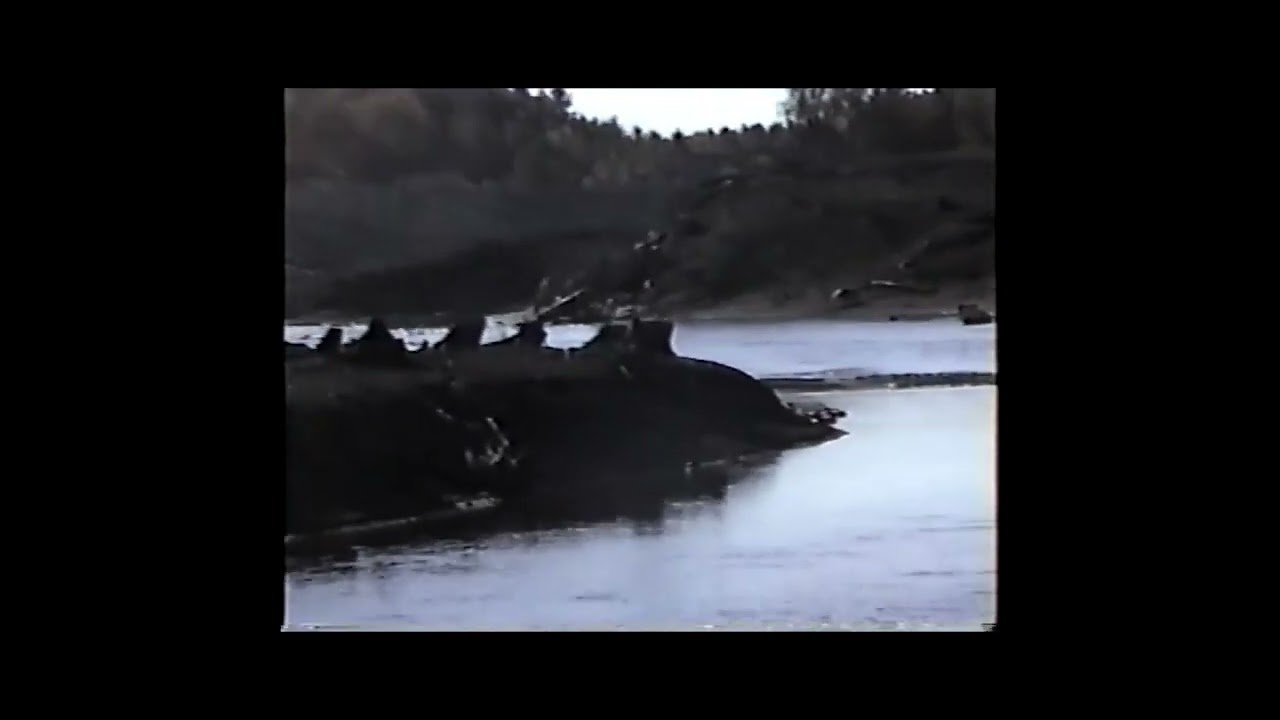 1989 Windham Maine Dundee Pond Drained To Fix The Dam - Presumpscot River 