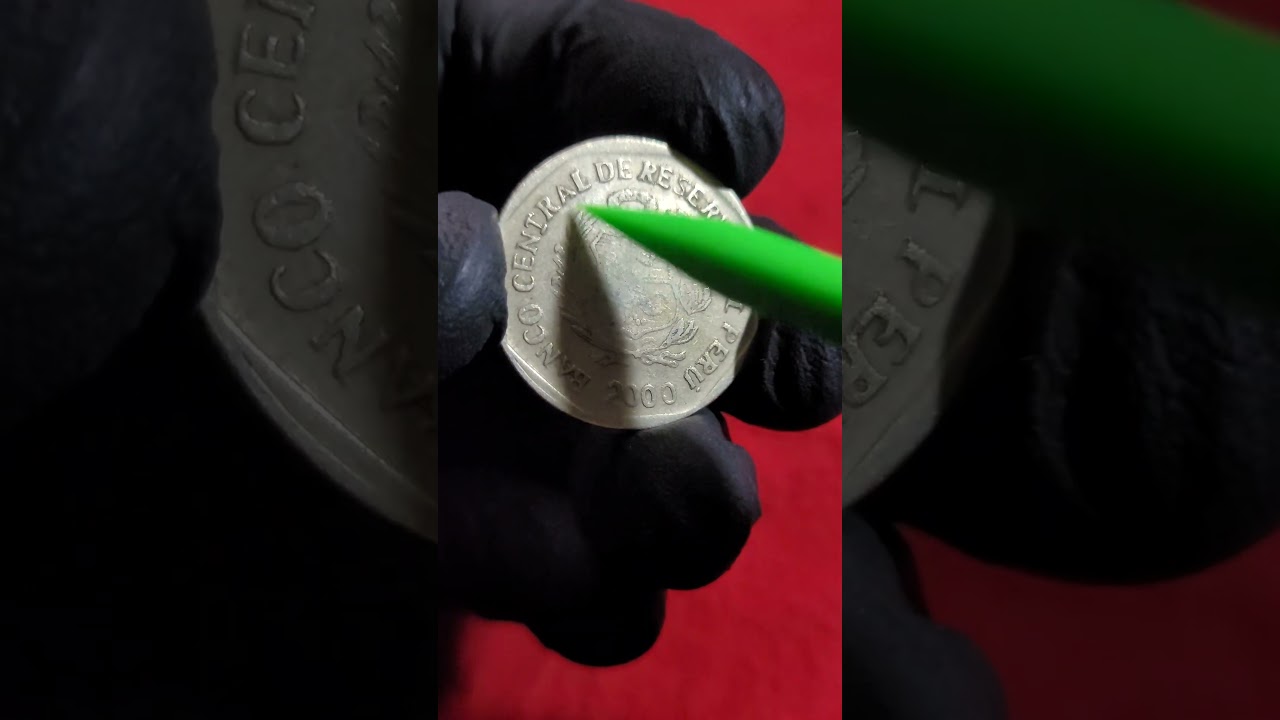 Revisa tu vuelto... moneda de Un Nuevo Sol - a&ntilde;o 2000 #coin #coleccion #numismatica #monedas