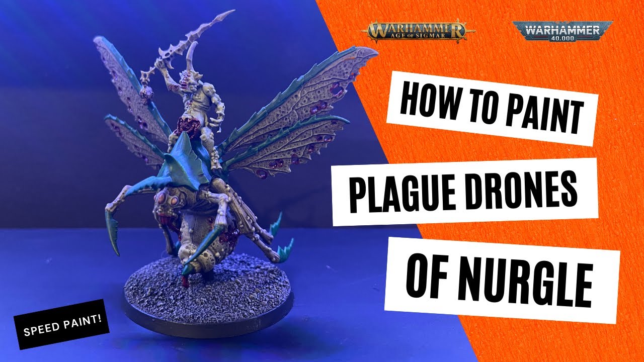 How to Paint: Plague Drones of Nurgle