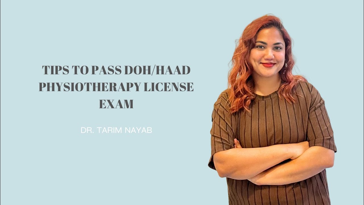 PASS HAAD/DOH Physiotherapy License Exam for Abu Dhabi | DOH Study Material! 