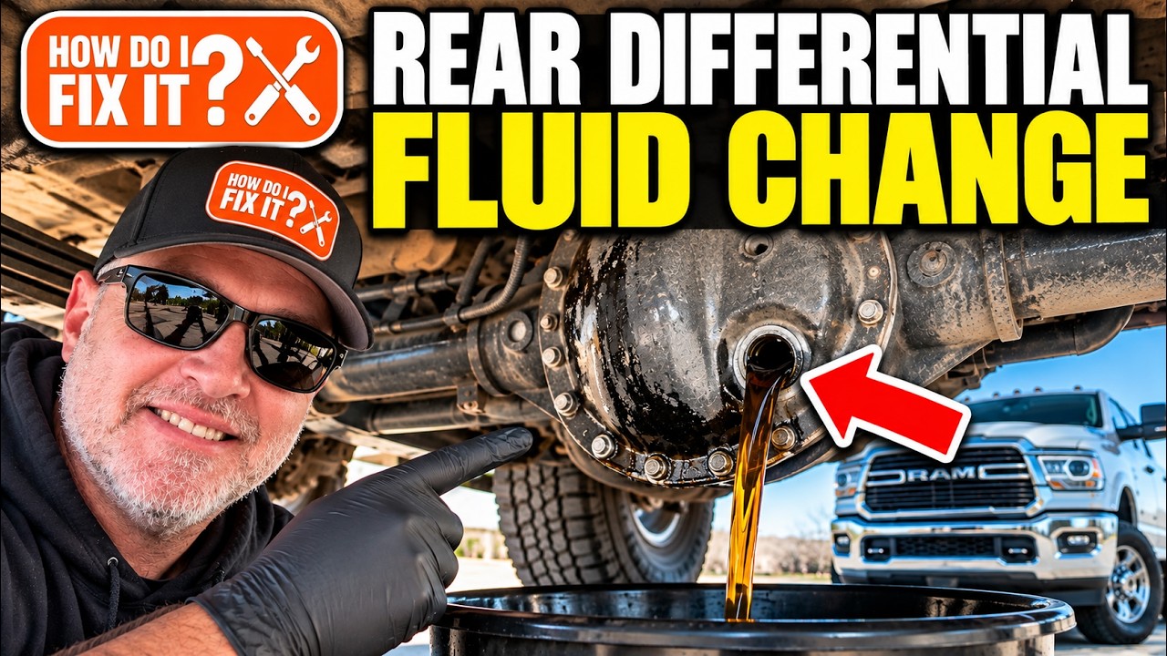Ram 2500 6.4 Hemi Rear Differential Fluid Change