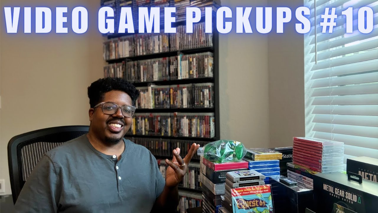 Video Game Pickups #10 - Merch, Amiibos, Controllers, and GAMES!!!