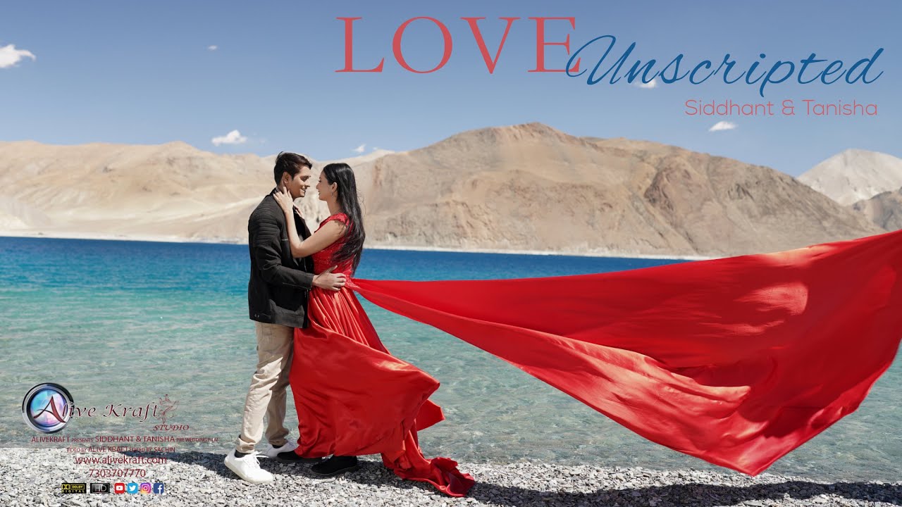 Siddhant & Tanisha | Pre Wedding Shoot in Leh Ladakh | Cinematic Love Story | Alive Kraft Studio