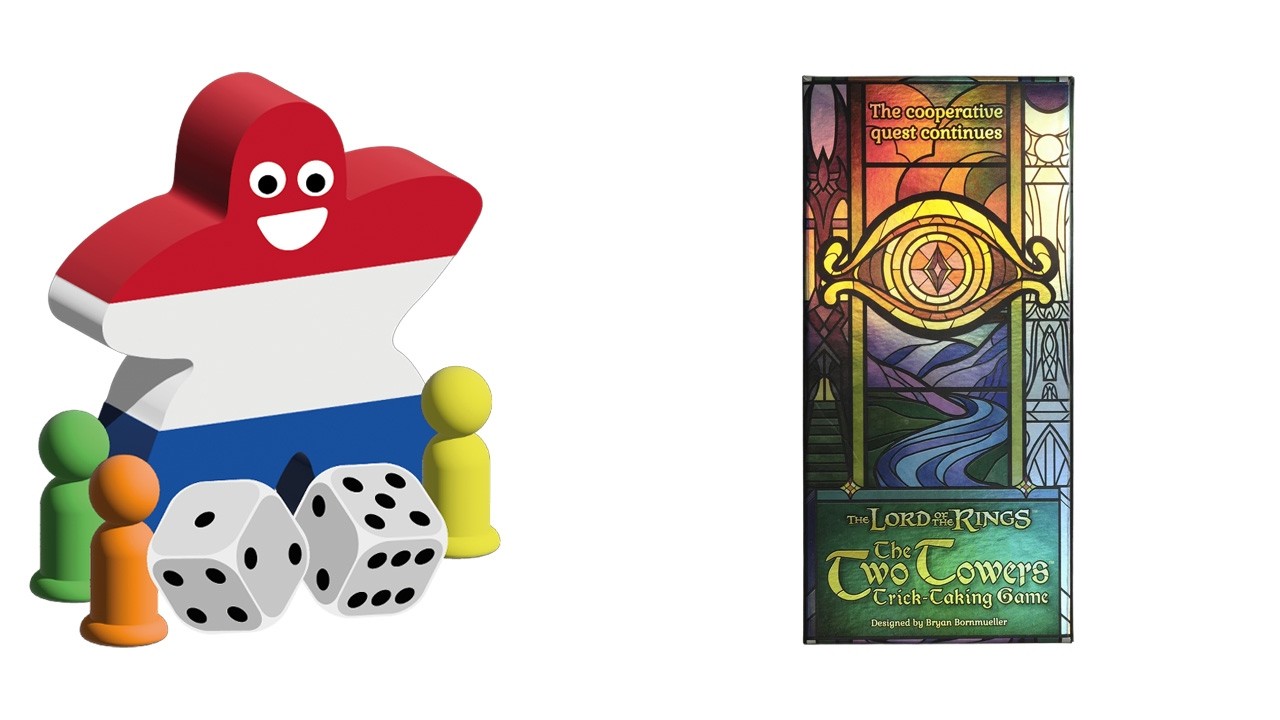 a solo game of The Two Towers: Trick-Taking Game - Chapter 19