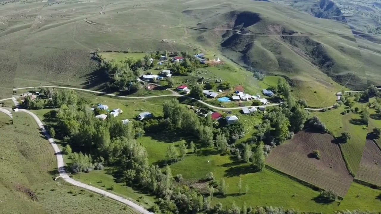 Erzincan tercan İbrahim Ağa mezrası (dron çekimi.