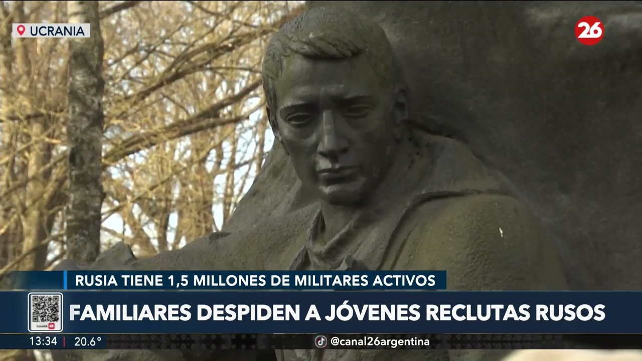 🔴 LO ÚLTIMO DE LA GUERRA: Familias rusas lloran la pérdida de jóvenes soldados en el frente