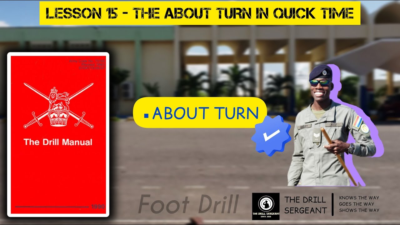 About Turn in Quick Time | The Drill Sergeant