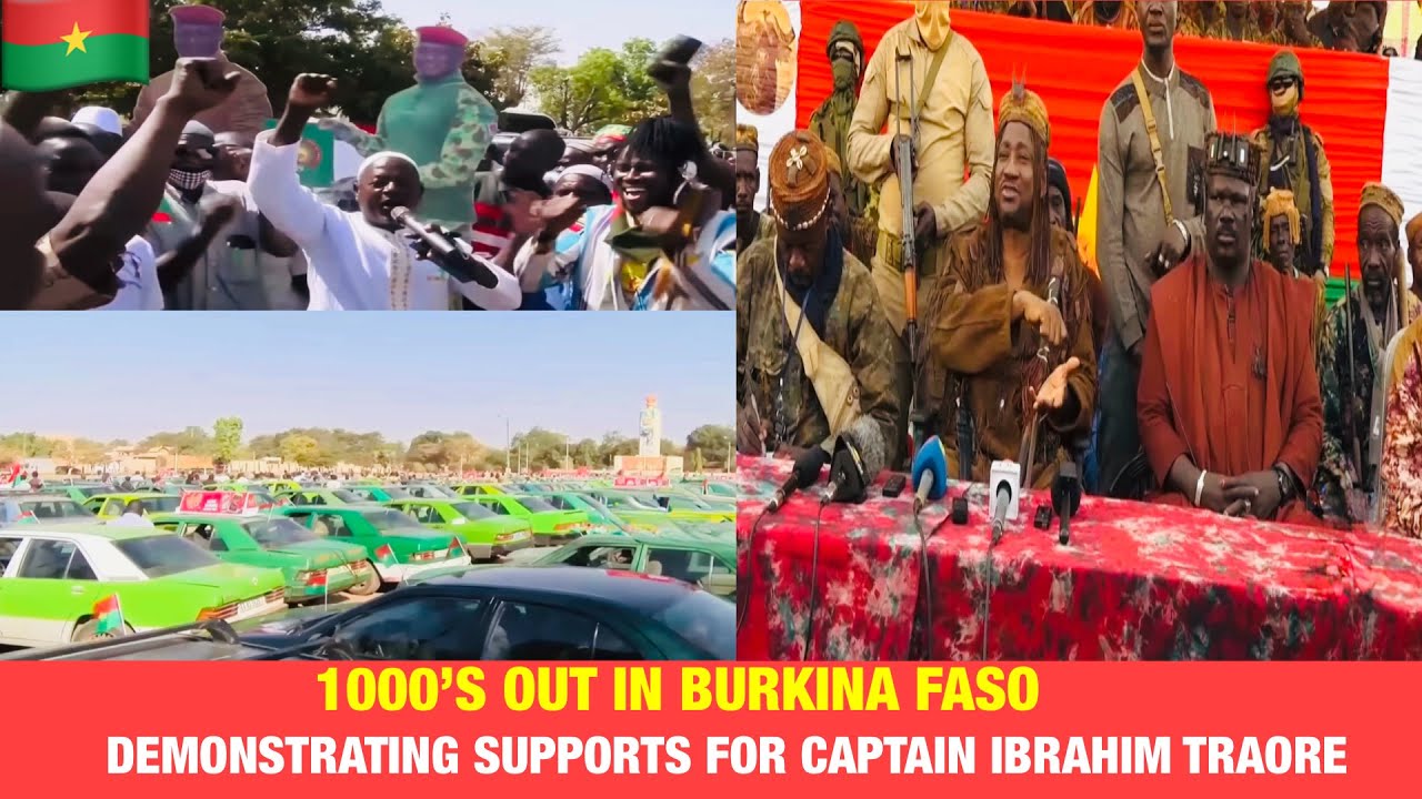 Burkinabe Taxi Drivers Protest Against Destabilisation | Dozos Spirits Community Celebrates 