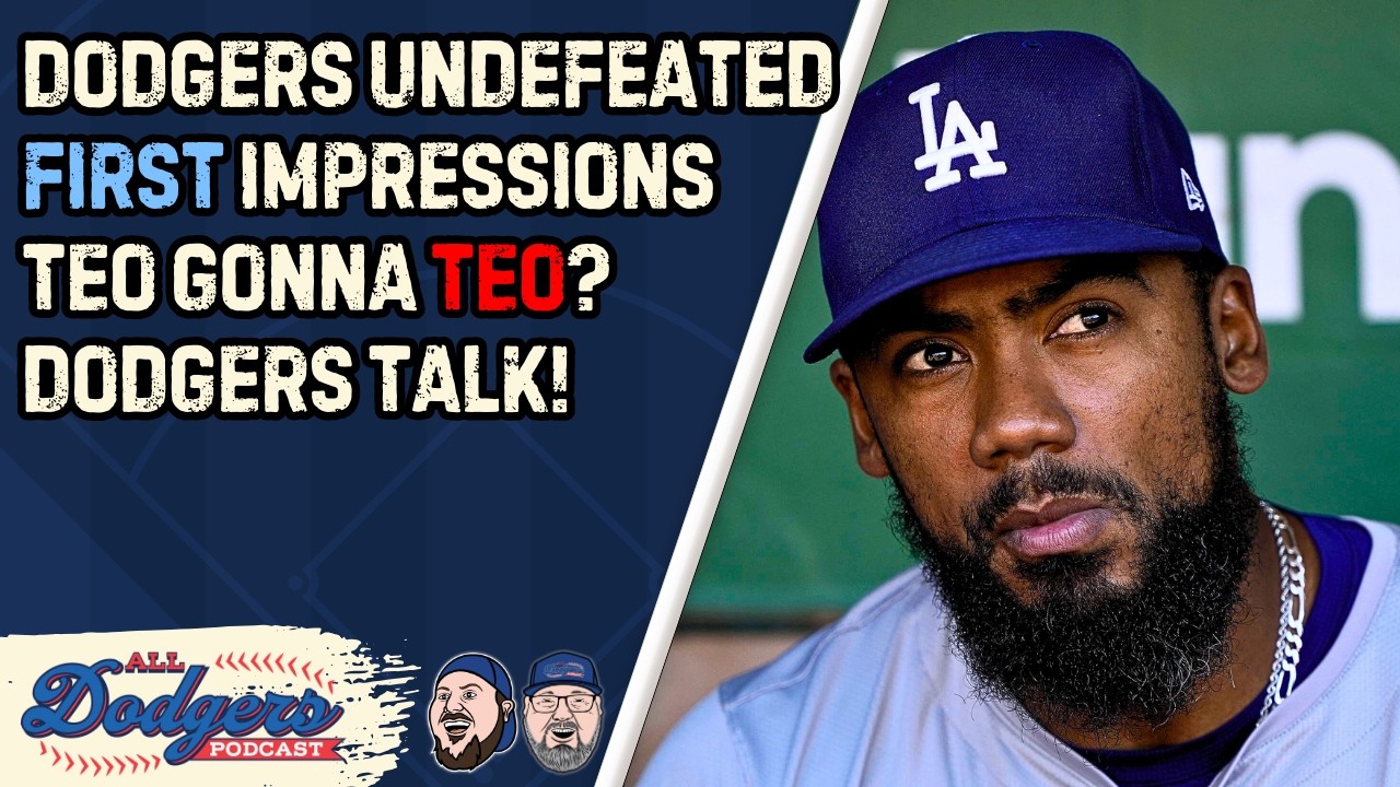 Sunday Dodgers Talk! Live Chat, Thoughts on 2-0 Start, Teo's Defense, and More!