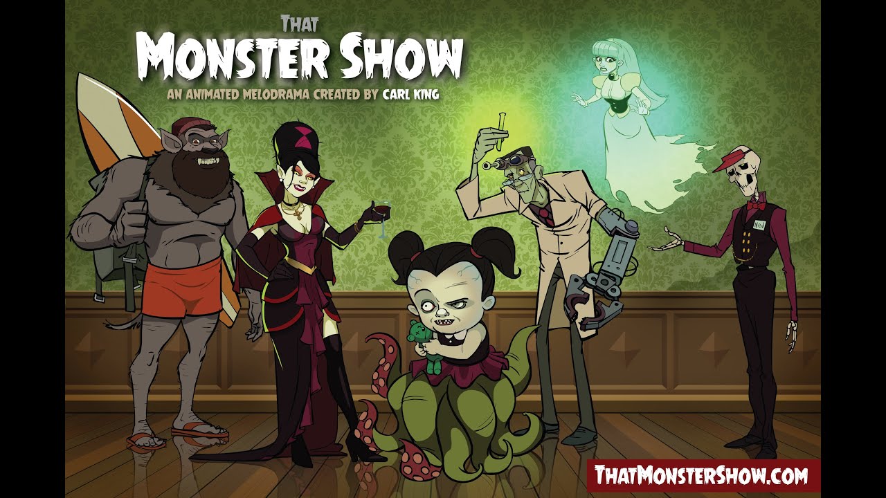 THAT MONSTER SHOW: Episode One Pilot #animation #cartoon #pilot #halloween #monsters