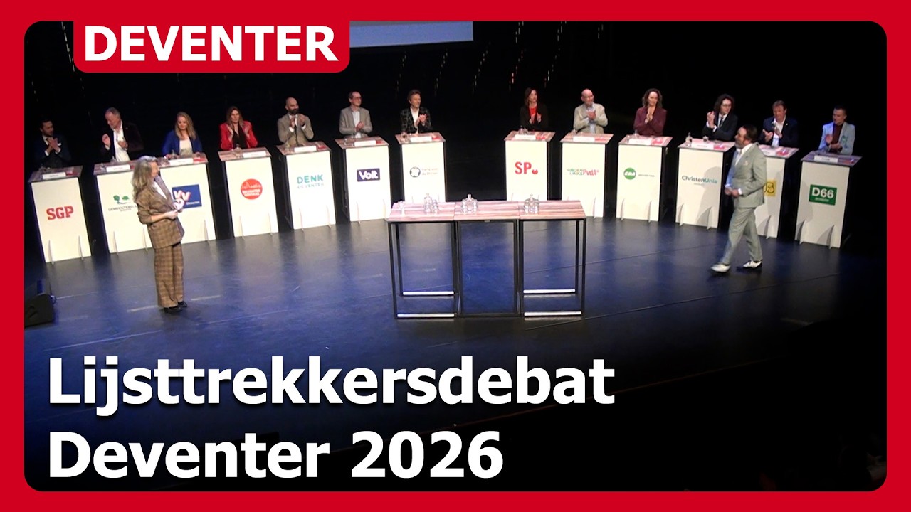 Lijsttrekkersdebat Deventer 2026