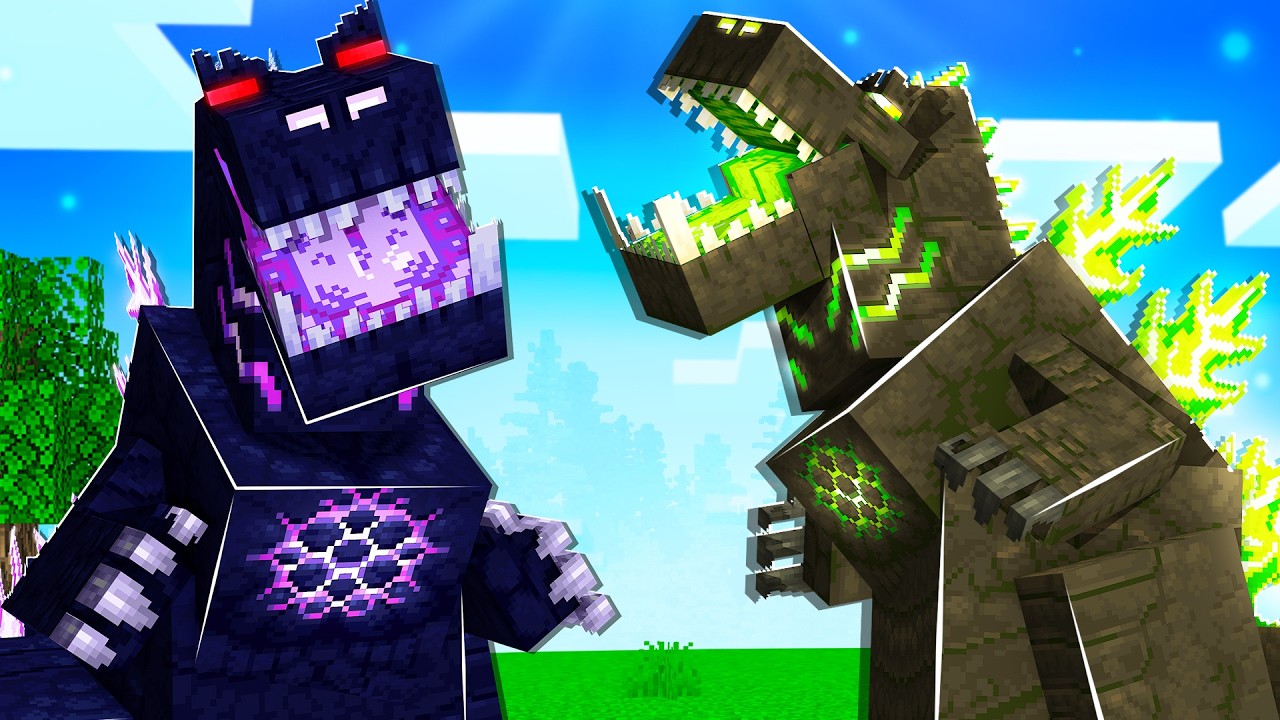 Tremorzilla&rsquo;yı Godzilla&rsquo;ya D&ouml;n&uuml;şt&uuml;r&uuml;yoruz! (Minecraft&rsquo;ın EN G&Uuml;&Ccedil;L&Uuml; Canavarı)
