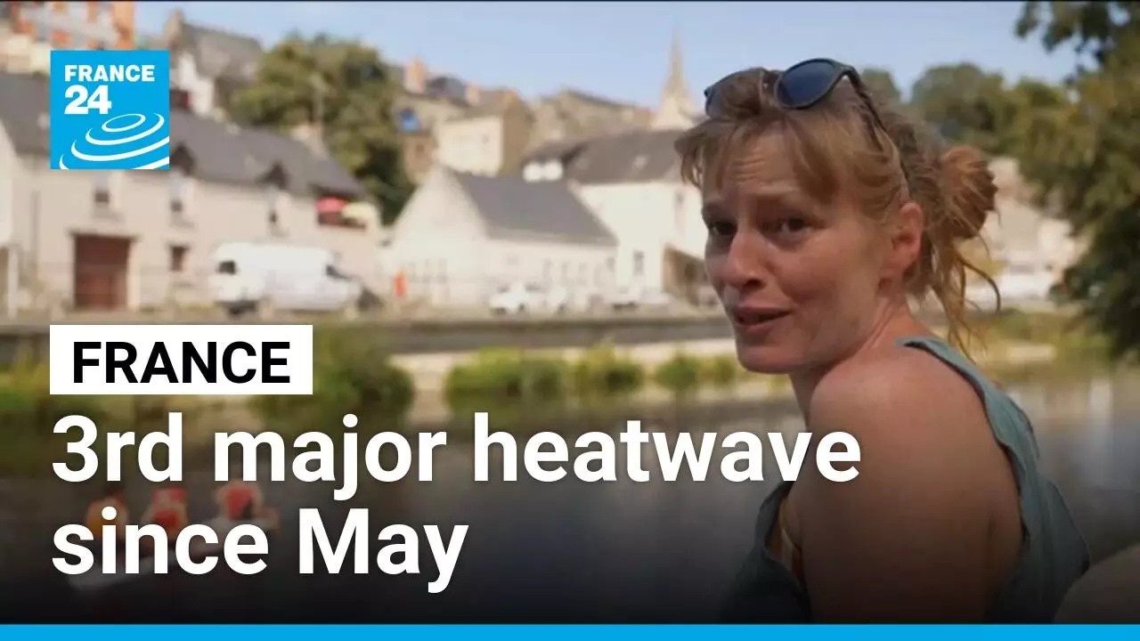 France faces third major heatwave since May &bull; FRANCE 24 English