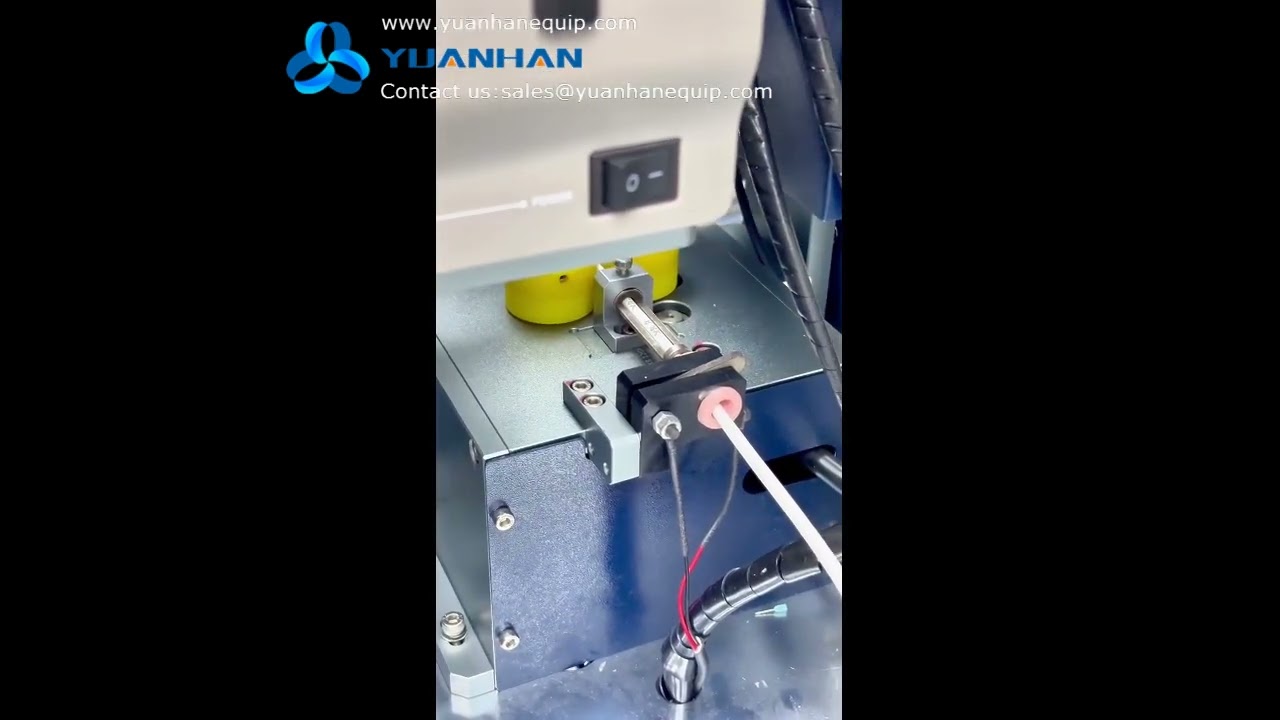 Fully automatic cable number tube marking inserting machine and terminal crimping machine - Yuanhan