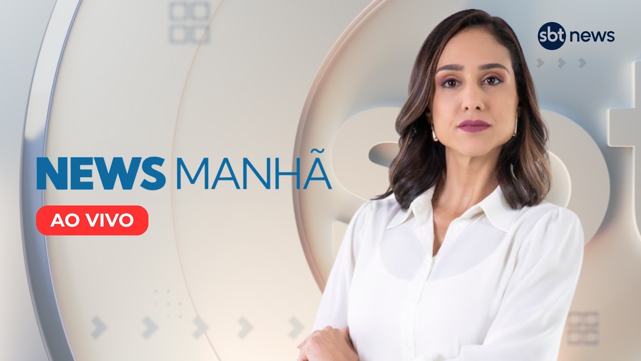 🔴 AO VIVO | NEWS MANH&Atilde;, com L&iacute;via Zanolini | #SBTNews