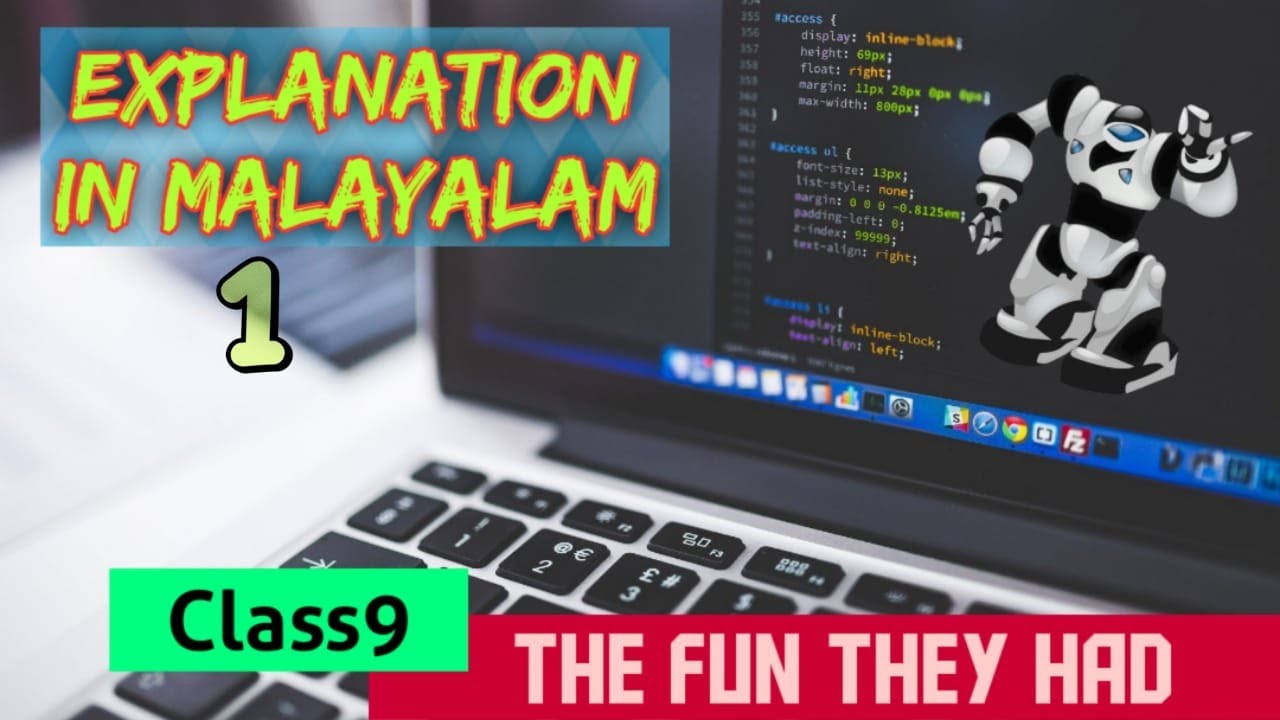 THE FUN THEY HAD MALAYALAM  EXPLANATION -1