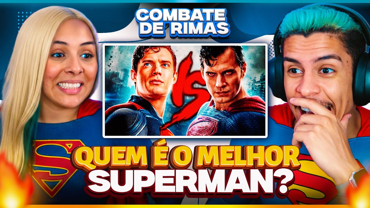 SUPER COMBATE DE RIMAS: Superman (James Gunn) VS. Superman (Zack Snyder) | [Casal Jounin React] 🔥