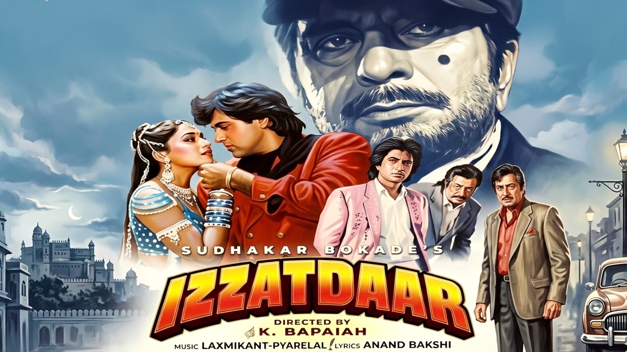 Izzatdaar - इज्जतदार (1990) | Dilip Kumar, Govinda, Madhuri Dixit | Full Movie (4K) | 90s Action Hit