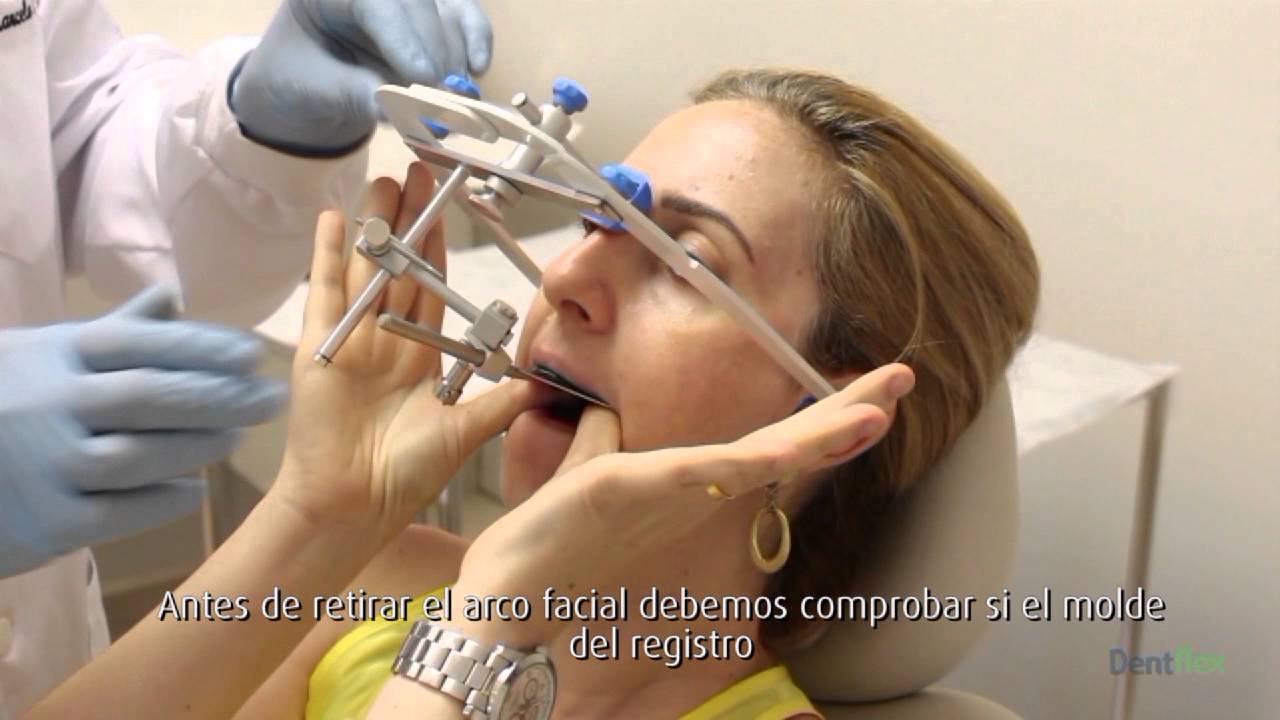 Registro con arco facial y montaje con Articulador 12000 Plus Dentflex