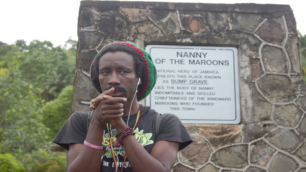 Moore Town Maroon Village in Jamaica and Nanny Falls