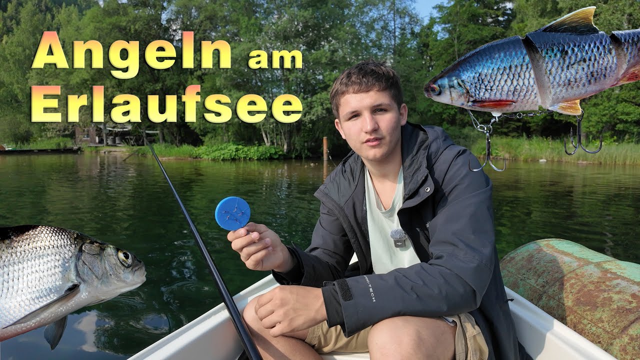 Angeln am Erlaufsee auf Hecht, Barsch, Renken und andere Fische mit verschiedenen Montagen