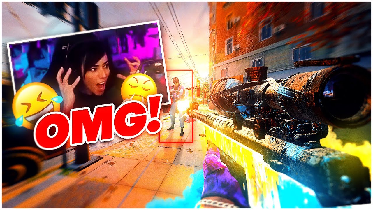 Making E-GIRLS RAGE At My Snipes..(FUNNY REACTIONS😭)