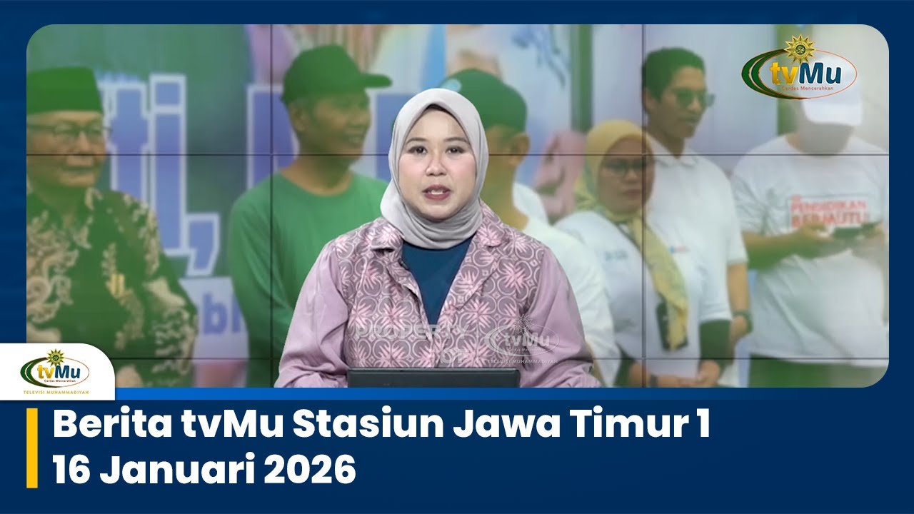 Berita tvMu Stasiun Jawa Timur 1 16 Januari 2026