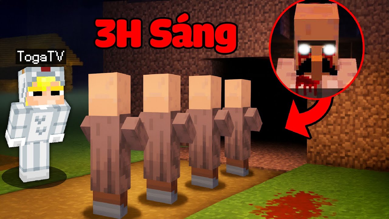 Dân Làng Đi Đâu Vào Lúc 3H Sáng Trong Minecraft?