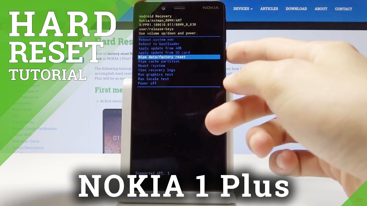 Как обойти блокировку экрана на NOKIA 1 Plus — решение проблемы полного сброса настроек / забытог...