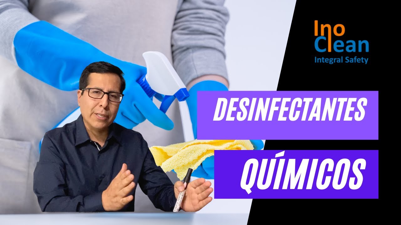 Desinfectantes qu&iacute;micos oxidantes y no oxidantes
